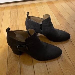 Franco Sarto | Dark Grey Ankle Boots | 7.5